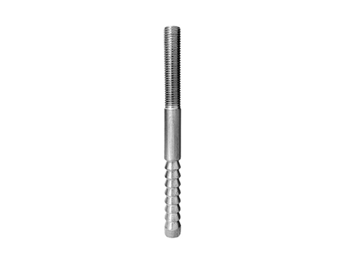 Inverted cone chemical anchor bolt